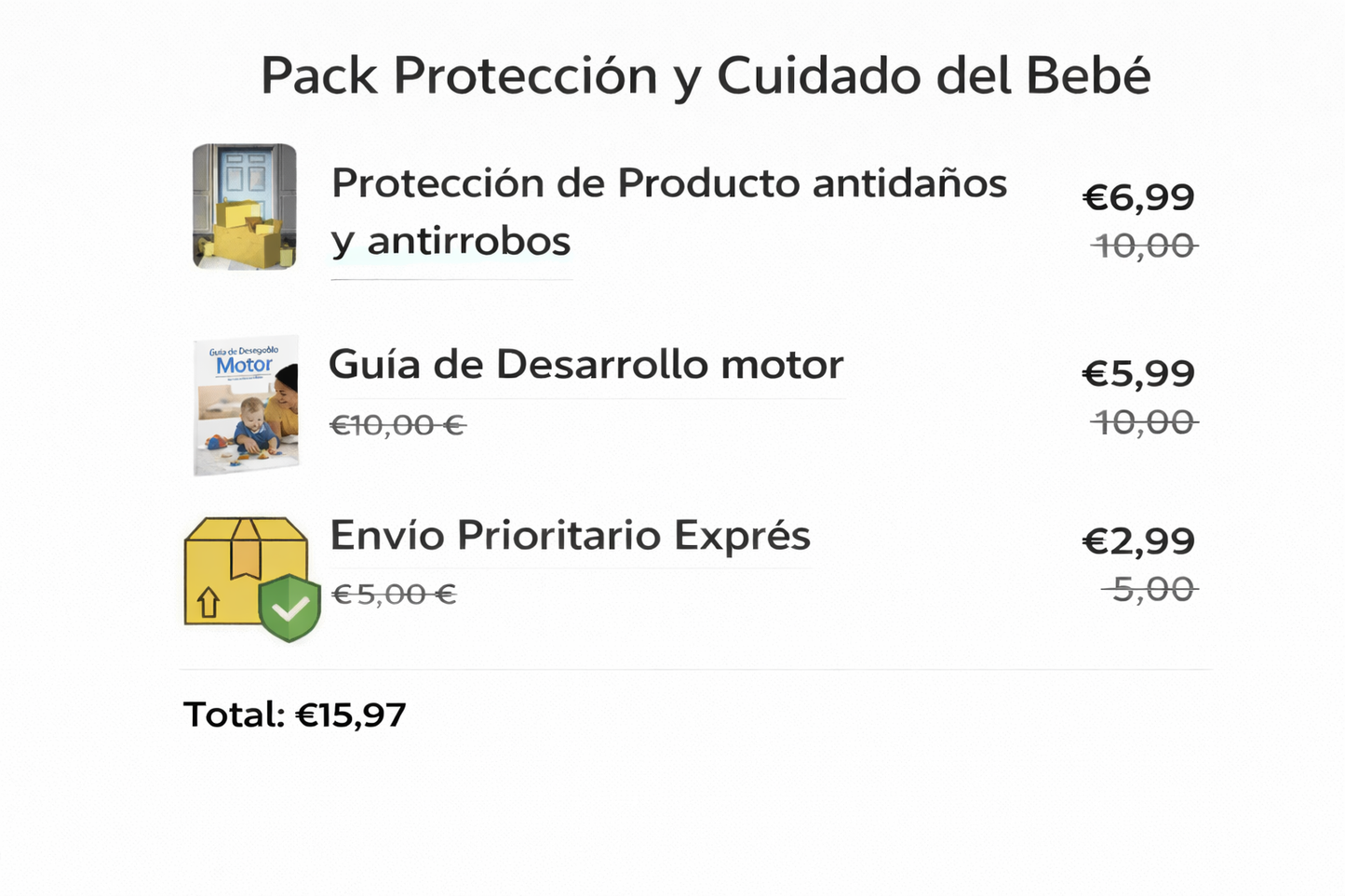 Pack Protección y Cuidado del Bebé