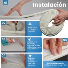 Protector Esquinas Bebé – Cobertura Total 6,4 m