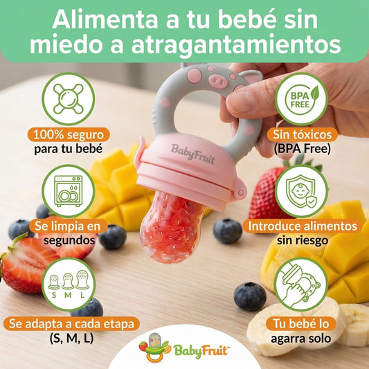 BabyFruit™ Alimentador Antiahogo Nº1 para Bebés