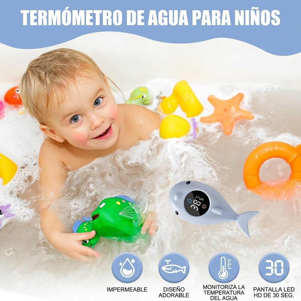 Termómetro de Baño Digital