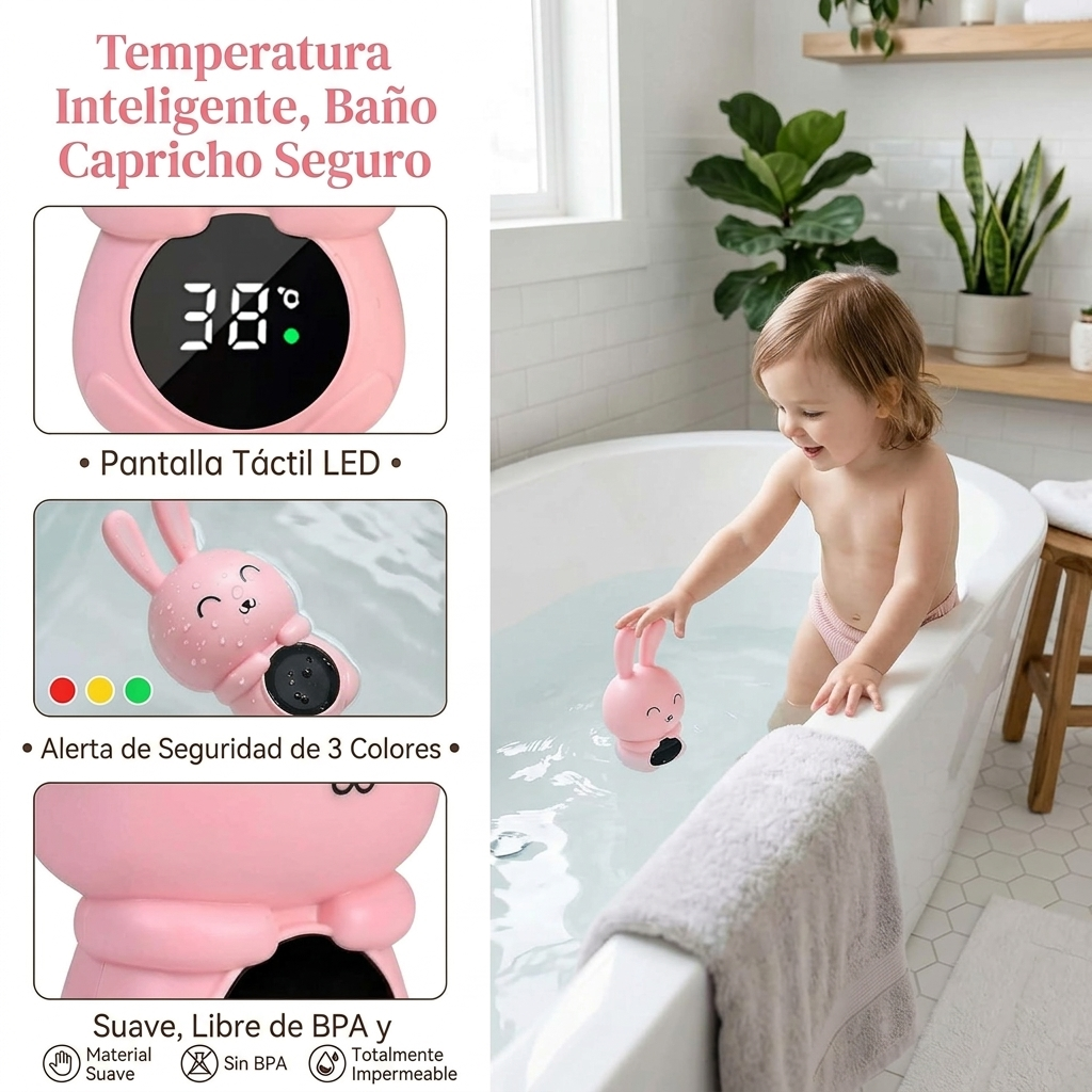 Termómetro de Baño Digital